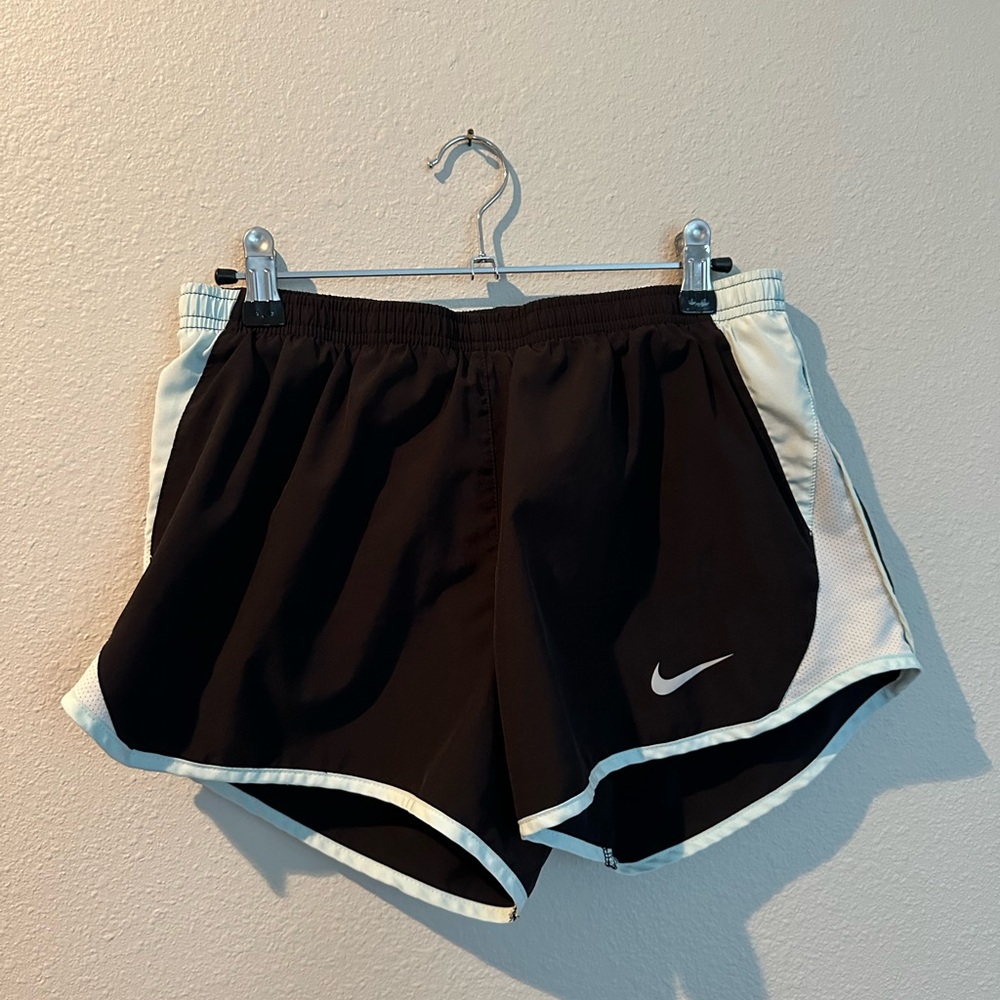 Nike Women's Athletic Shorts in Black and  Blue